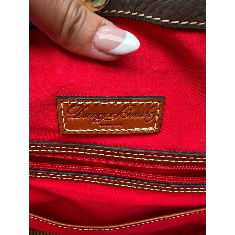 Dooney & Bourke J17827022 Archives 2009 Pebble Leather Large Kristen Tote - Picture 10 of 12